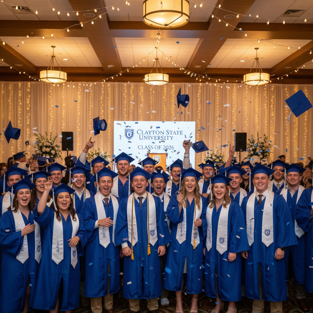 Clayton State University Graduates 2026 Celebration at 404 Sports Bar and Grill Morrow GA